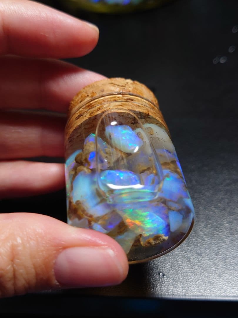 エチオピア チョーク オパール原石 詰合わせ 鉱物 標本 約10g分50CT近く