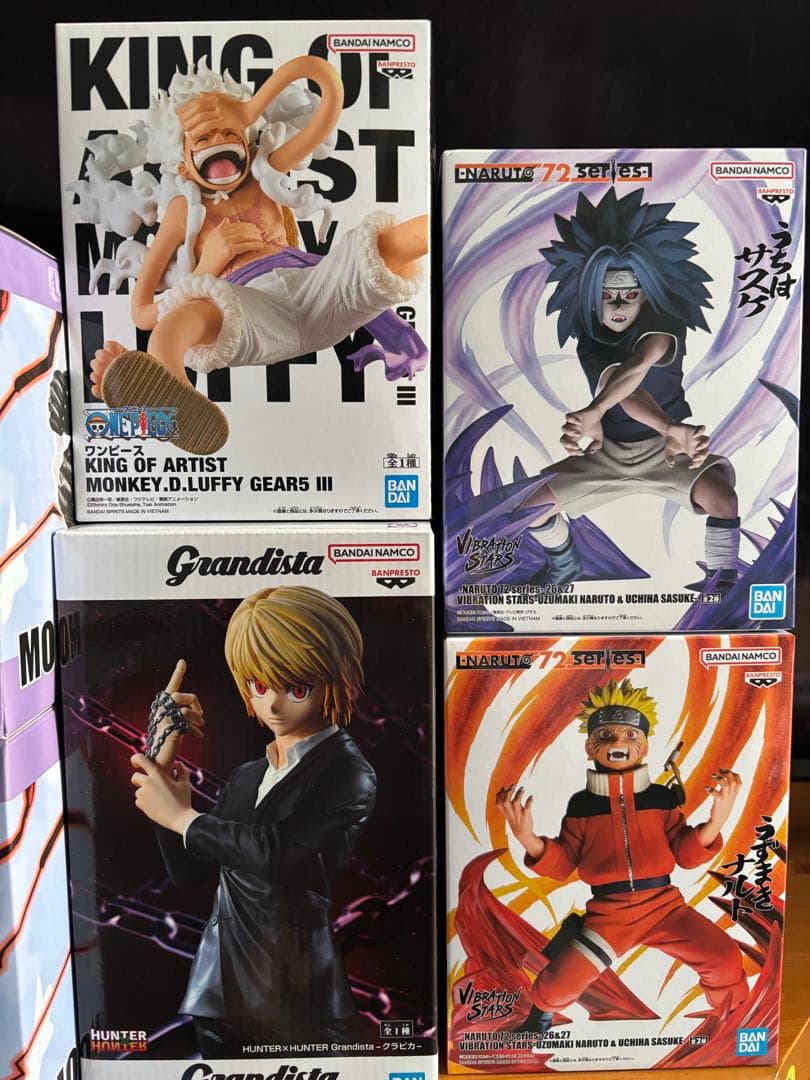 ワンピース、ナルト、ハンターハンターフィギュア6点まとめ売り - メルカリ