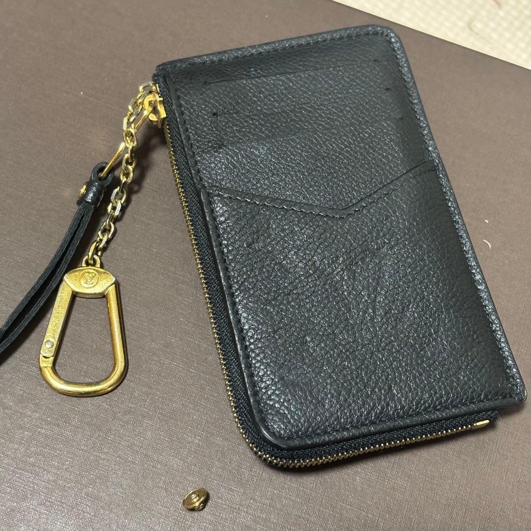 Louis Vuitton ブラック アンプラント レクト ヴェルソ