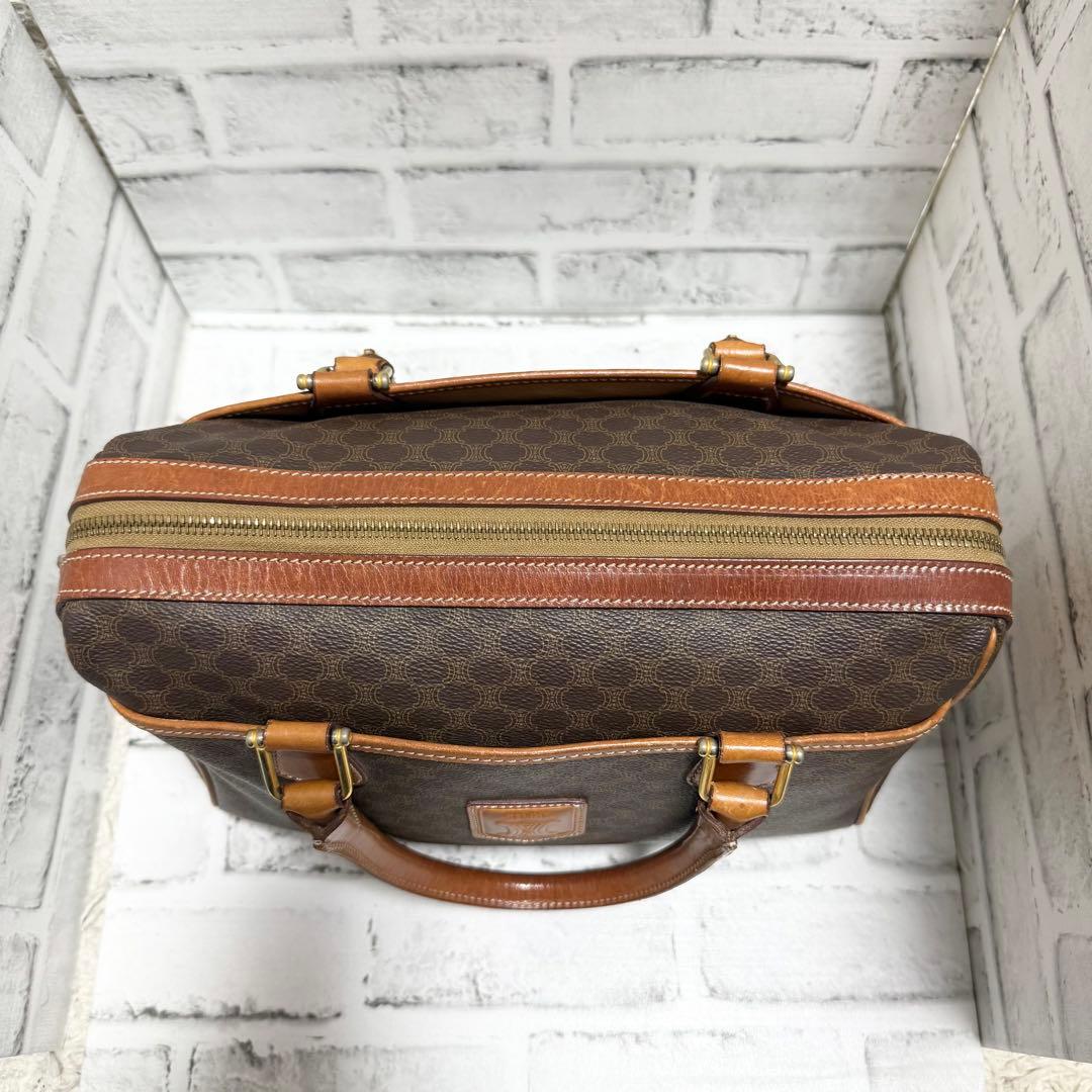 2way/大人気/美品✨セリーヌ マカダム柄 ミニボストンバッグ ハンドバッグ