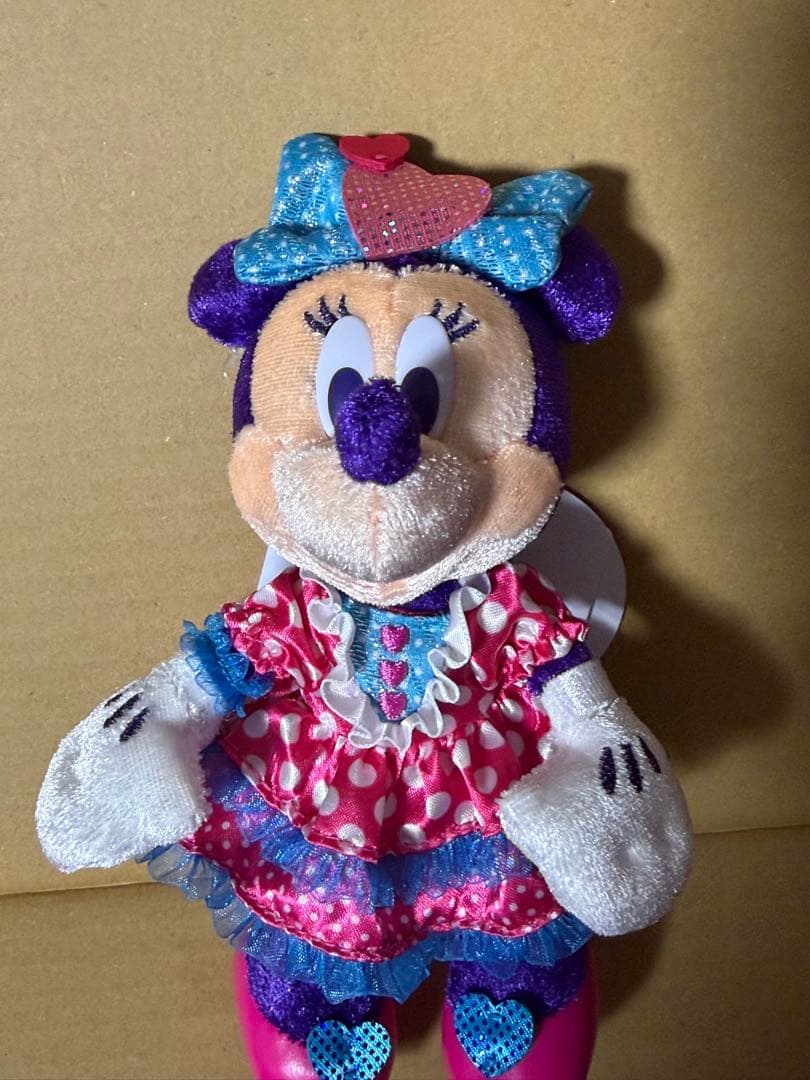 ミッキー ミニー プルート ぬいぐるみバッジ ディズニー パルパルーザ