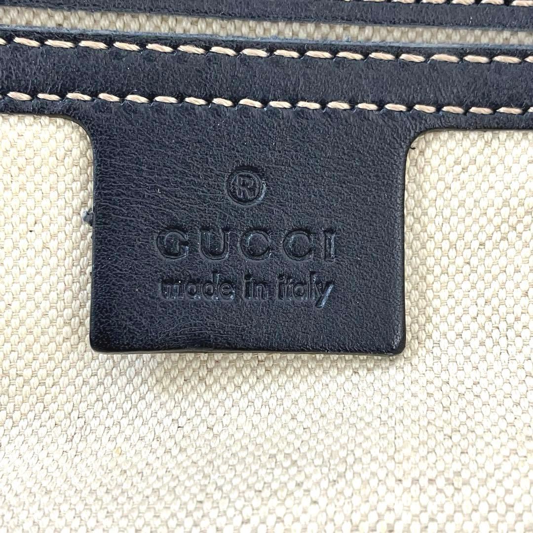 大人気☆GUCCI☆グッチ☆ビジネスバッグ☆GGスプリーム☆レザー☆ネイビー！