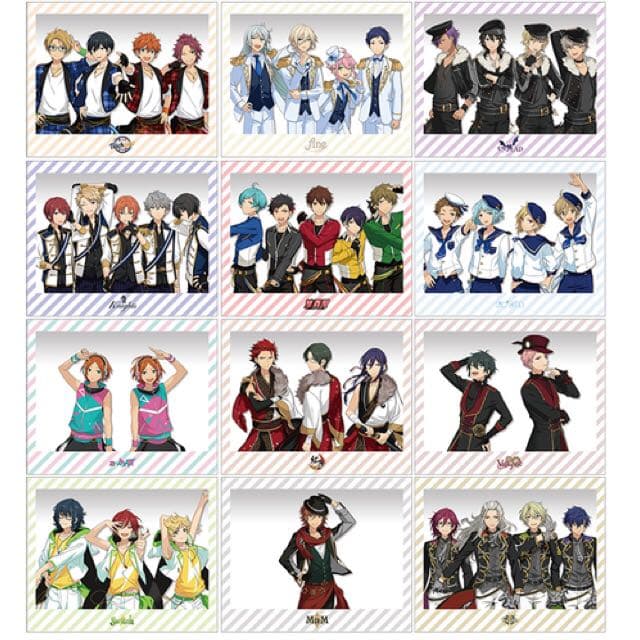 新品☆あんスタ【Valkyrie】インスタント写真風カード☆6点セット