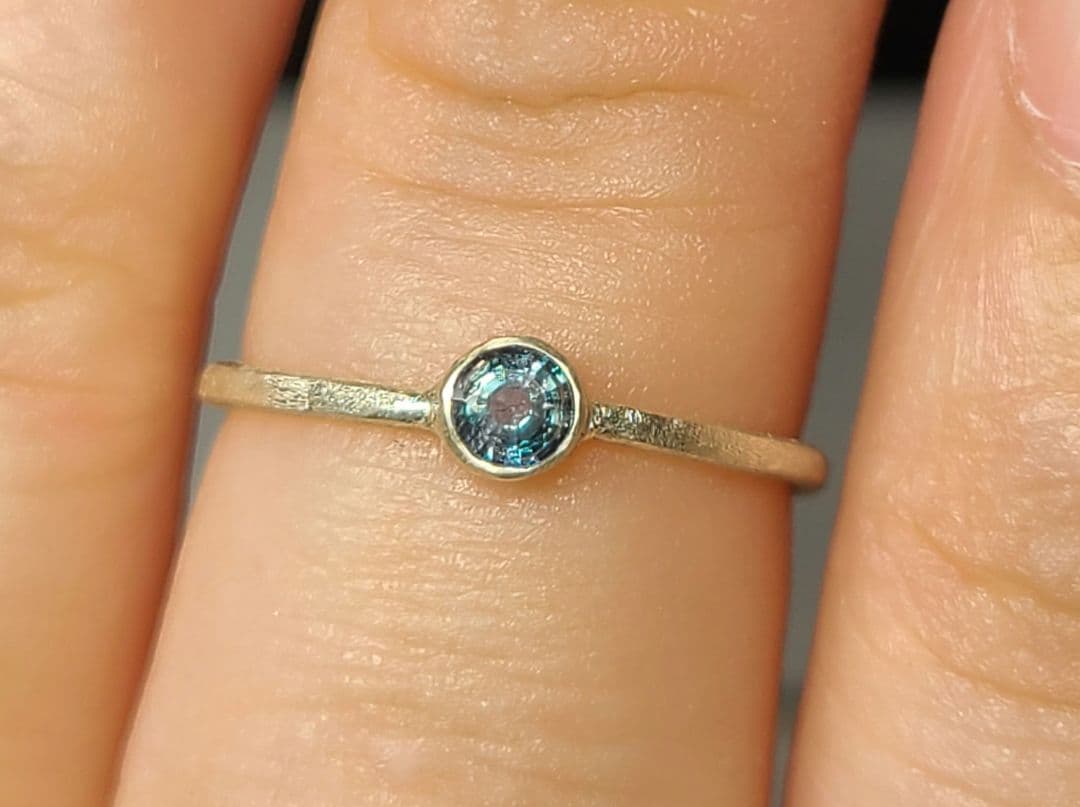 marie様専用☆ブラジルアレキサンドライト☆リングオーダー 狐華万華鏡