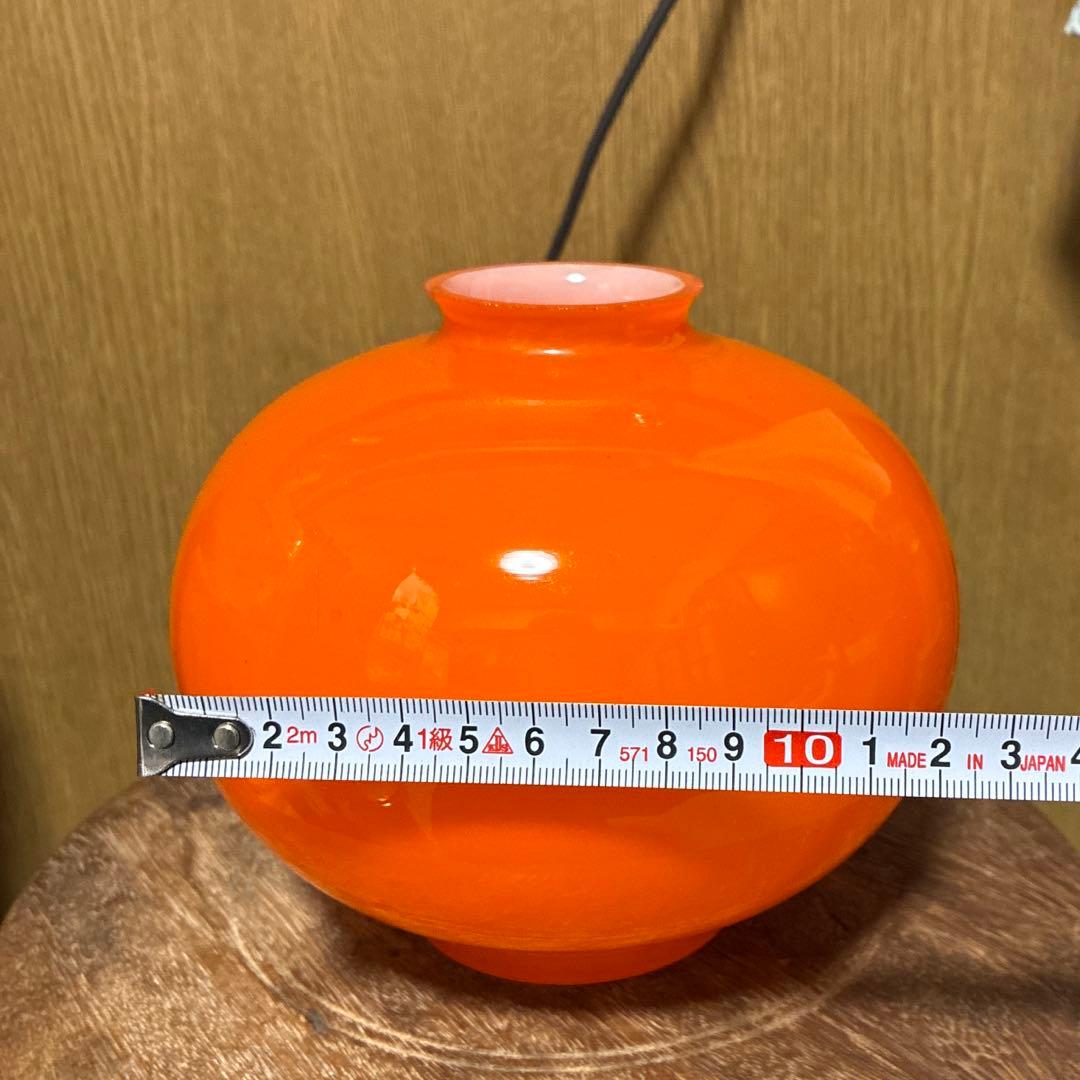 KAITO様‼️昭和レトロ照明ランプガラスカバー傘当時物レトロポップ