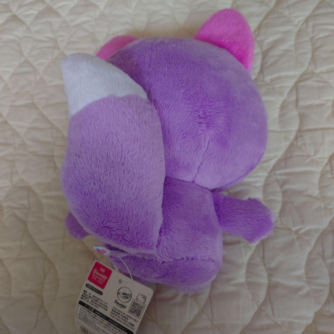 ハローキティ ぬいぐるみ 紫色 約25cm ハローキティ ぬいぐるみ 紫色