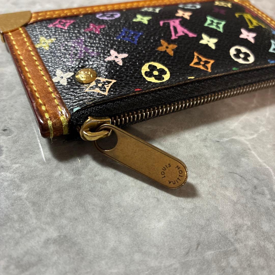 ルイヴィトン ポシェットクレ モノグラム マルチカラー ケースM92654