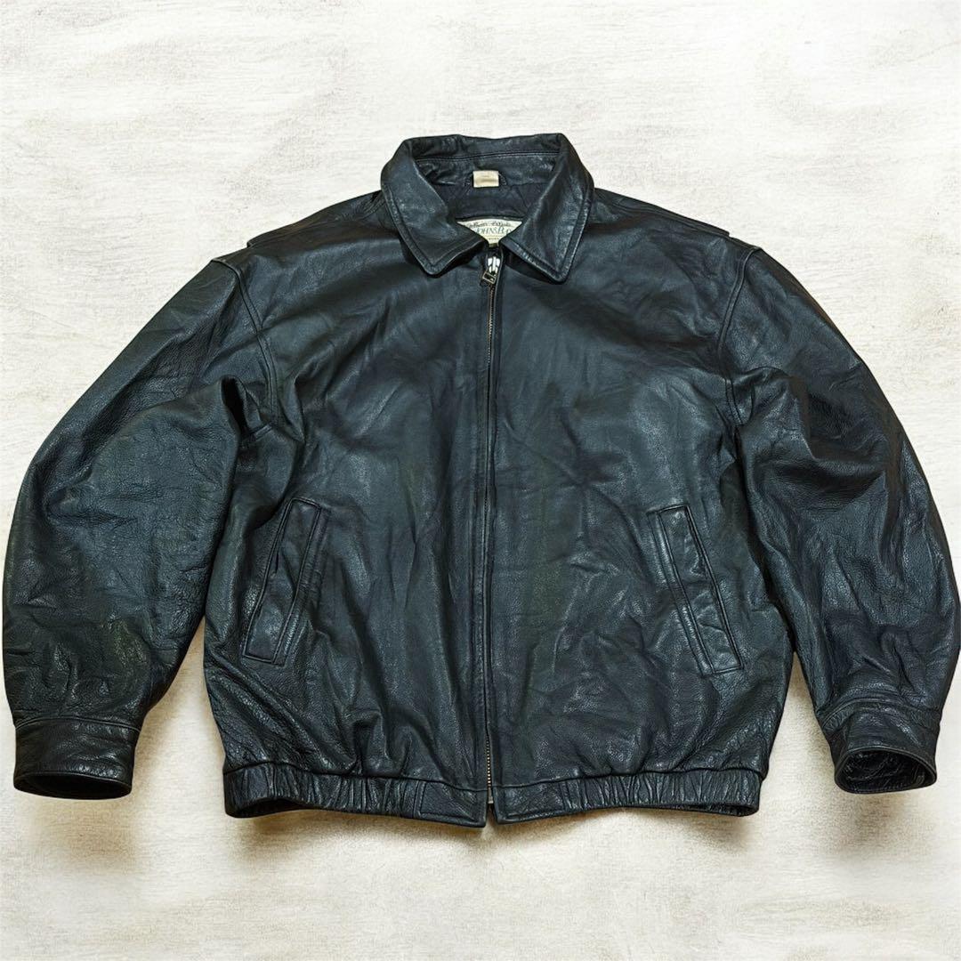 St. John's Bay スイングトップ レザージャケット 90s - メルカリ