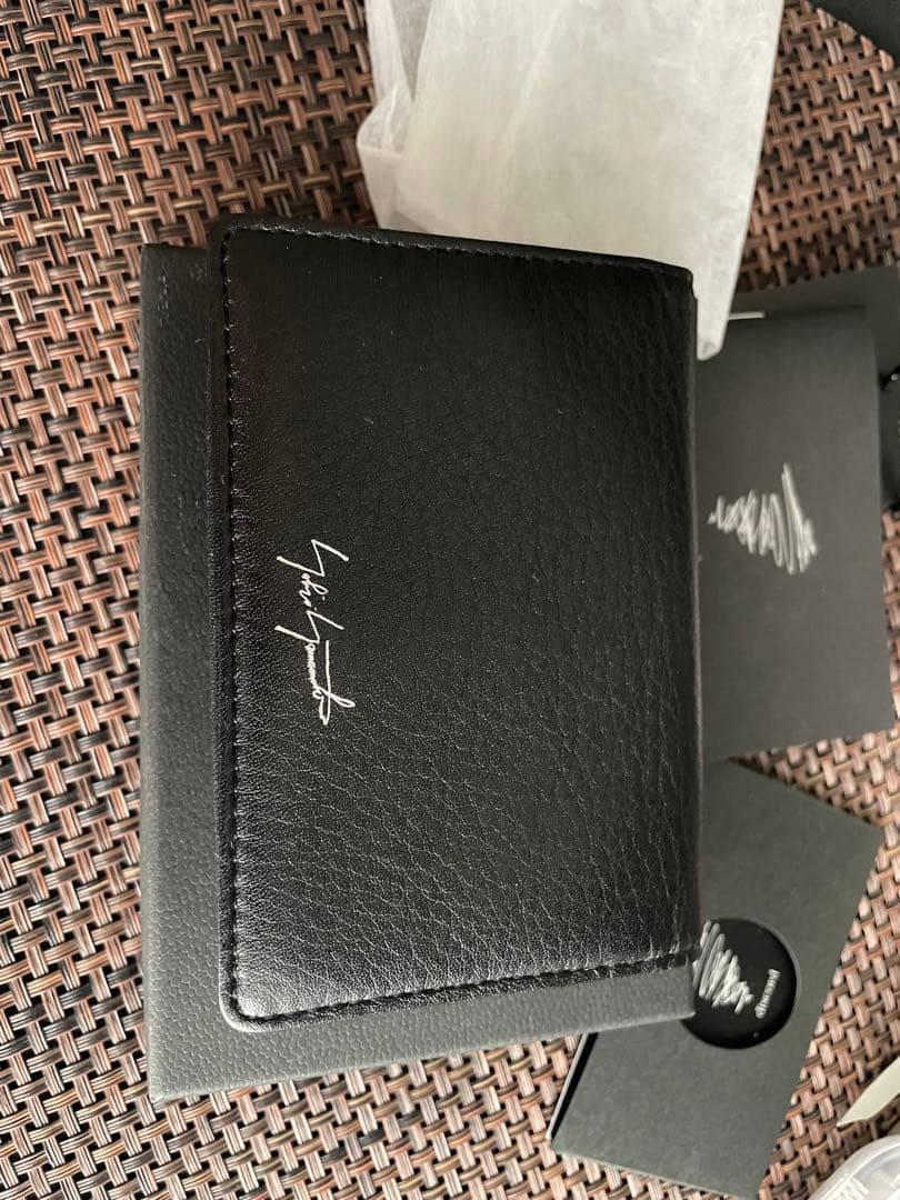 完全美品✨ヨウジヤマモトカードケース 黒 ブラックyohji yamamoto
