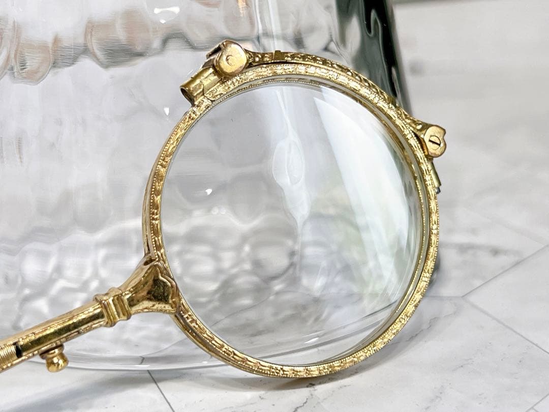 フランス アンティーク ローネット ルーペ オペラグラス オペラグラス 貴族