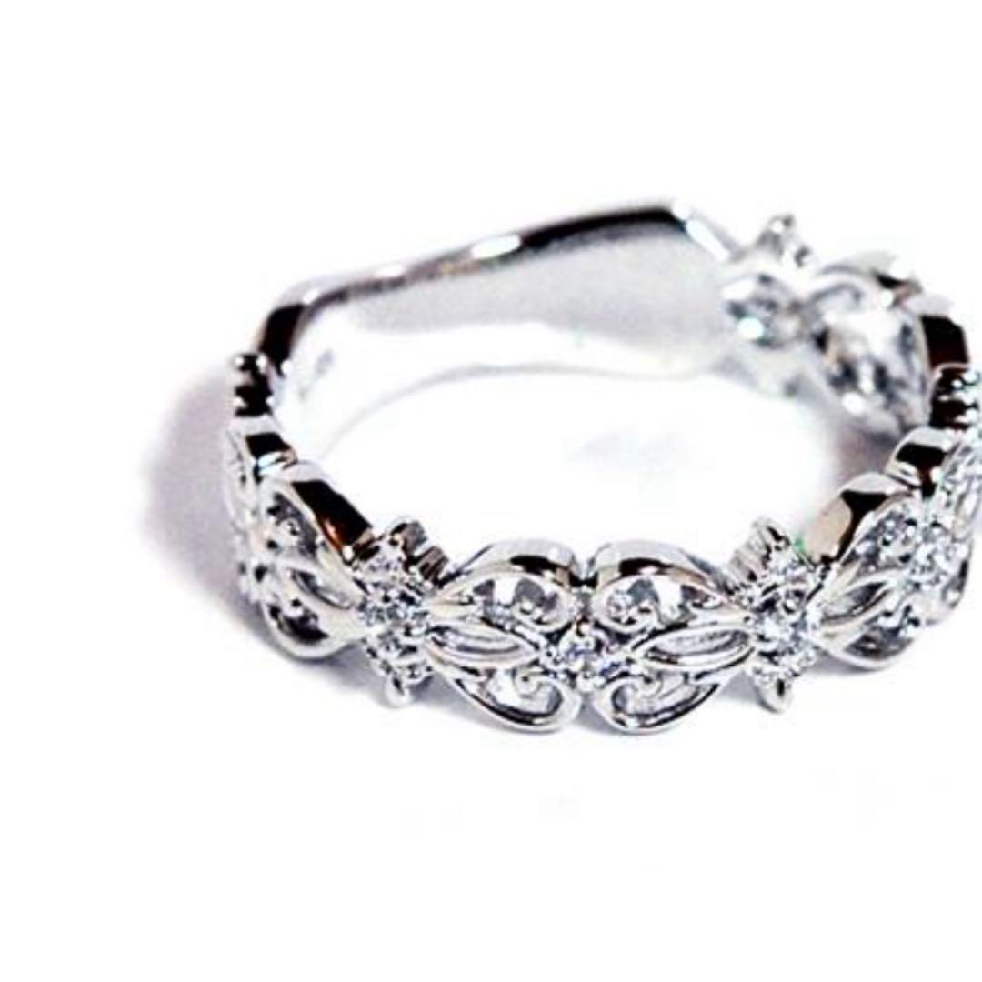 透かしリング ティアラk10 12号 アガット エテ好きな方