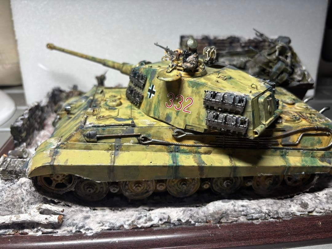 キングタイガー　M16ハーフトラック　歩兵