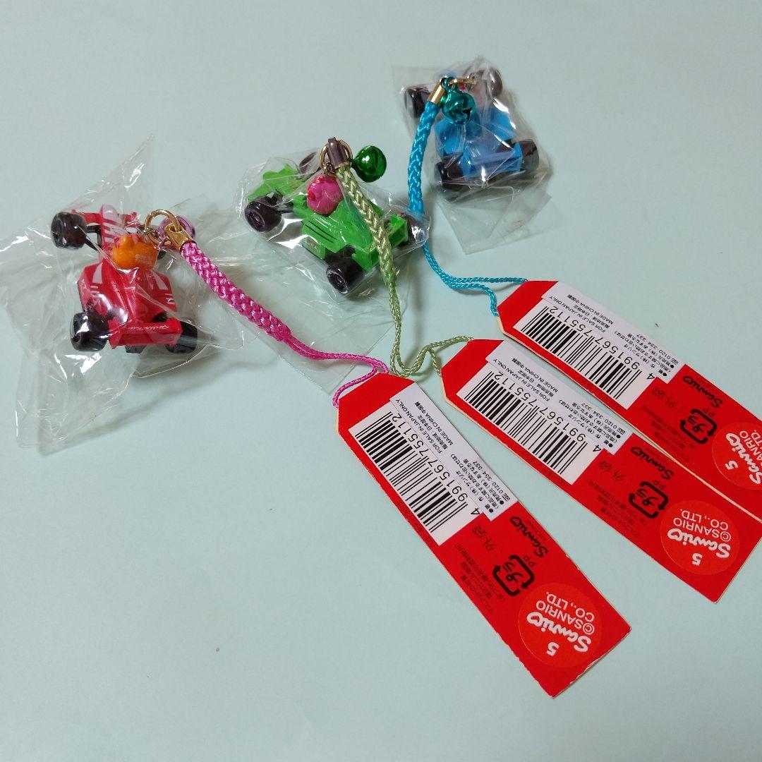 【激レア】ハローキティＦ１サーキット限定根付3種