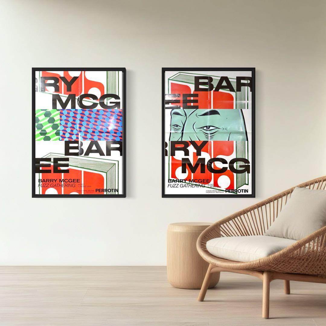 【1setのみ】バリー・マッギー　ポスター2枚セット　BARRY MCGEE