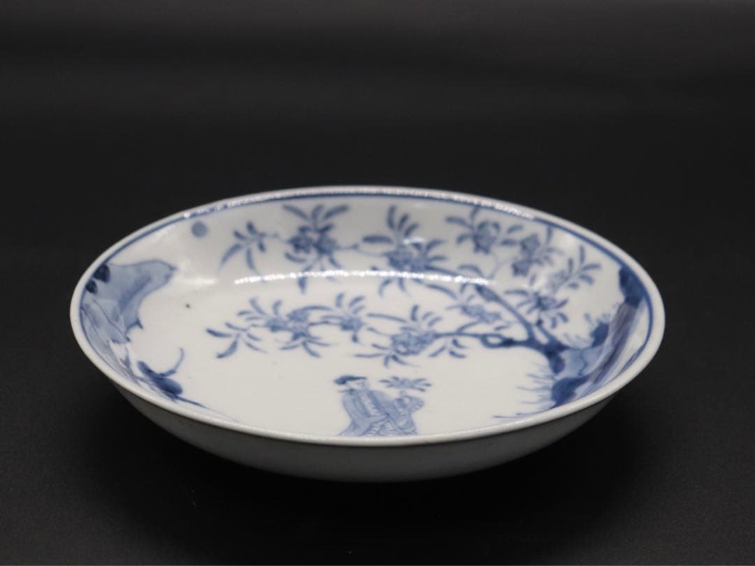 中国 明時代 染付仕女紋小皿 送料込み0908 - メルカリ