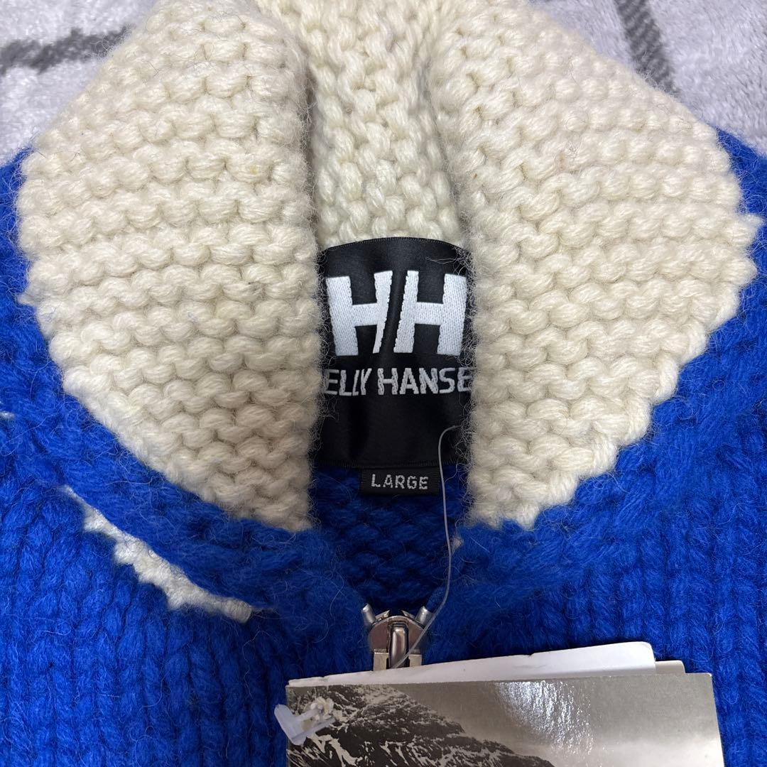 【希少】90s HELLY HANSEN カウチンニット カウチン　L