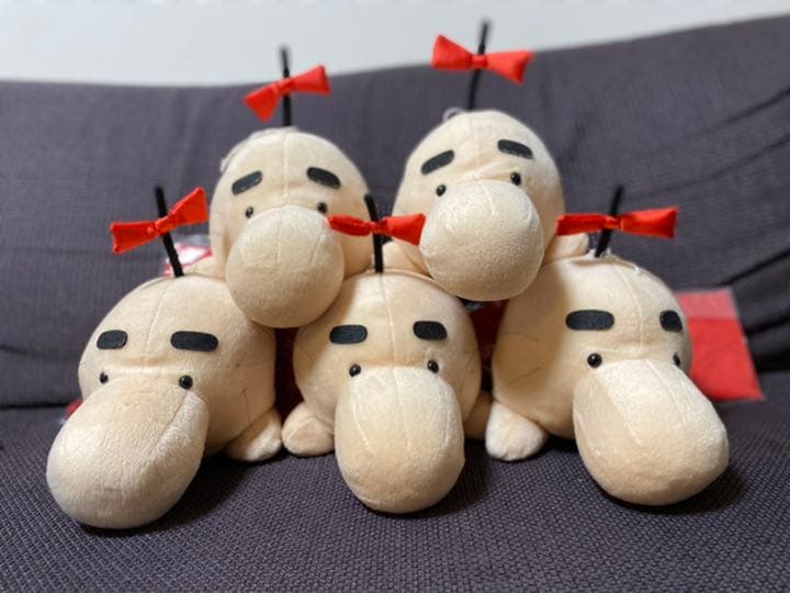 【値下げ！】マザー3 どせいさんぬいぐるみ　手ぬぐい未開封　4体