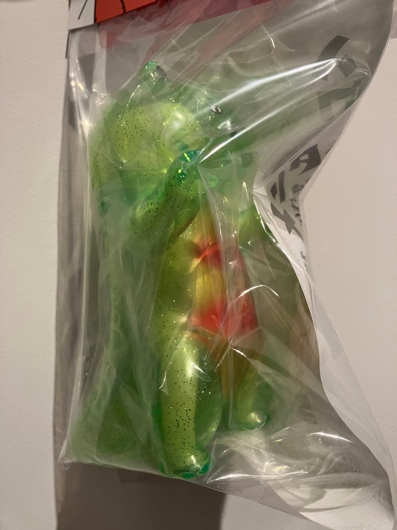 蓄光 バケタンブログ×高田憂希コラボ クリームソーダ メンタイゴン アートソフビ