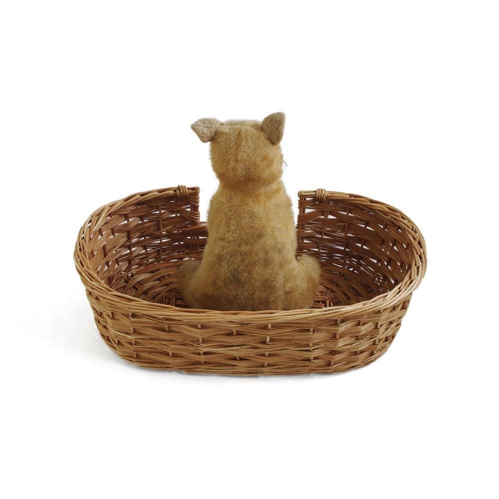 イギリス アンティーク風な柳のベッド 犬用 猫 ペット用ベッド