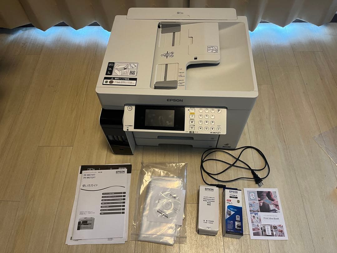 美品】A3可 EPSON PX-M6712FT 黒インク、メンテボックス付 - メルカリ
