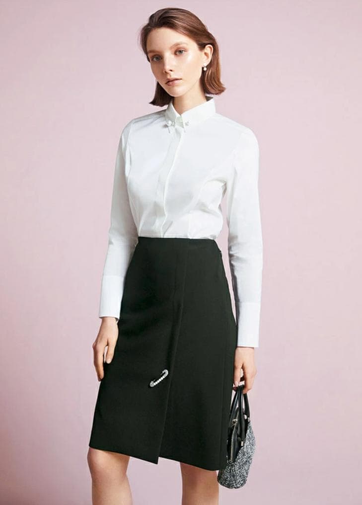 近年☆美品☆FOXEY/フォクシーピンブローチ パールエレガンス#2本セット