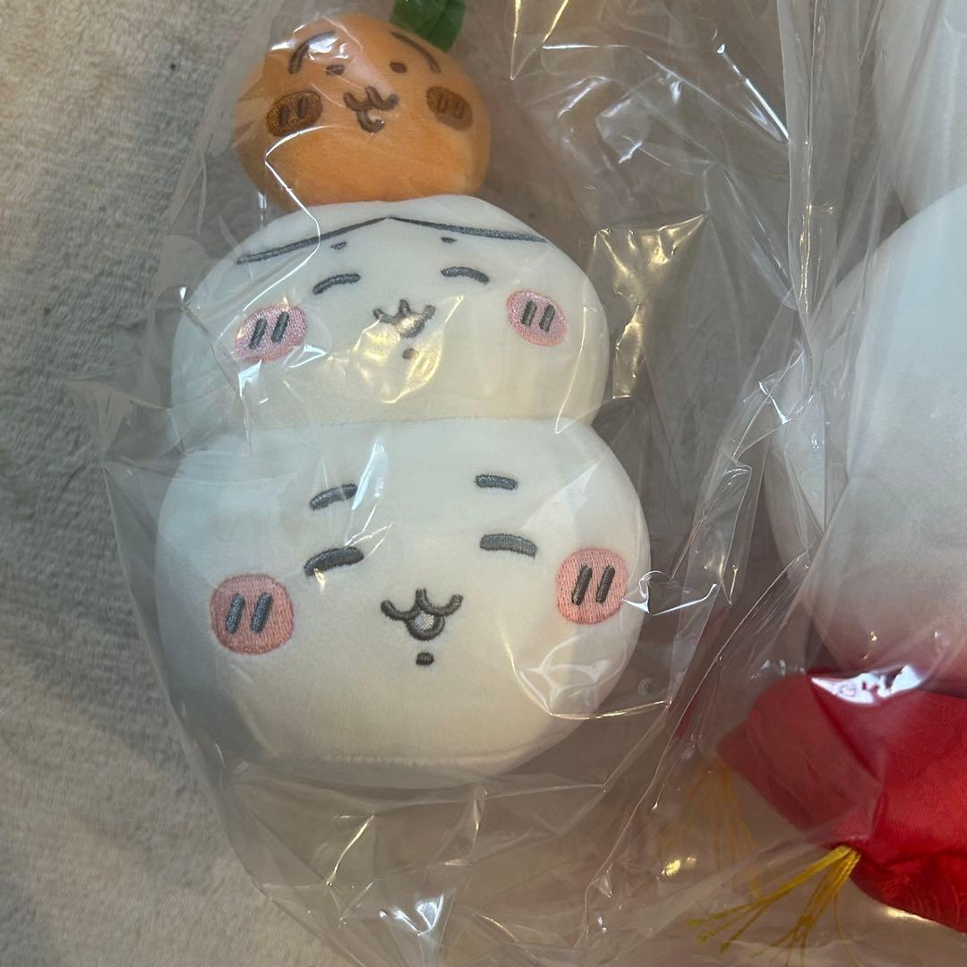 ちいかわ オデぬいぐるみ 鏡餅になっちゃったぬいぐるみ オデだるま