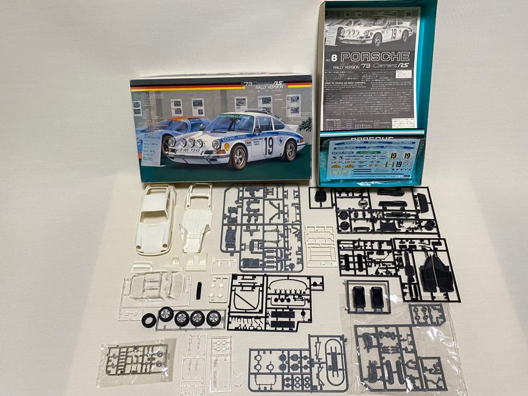 フジミ模型 ポルシェ 1/24 4台+1台(ジャンク)