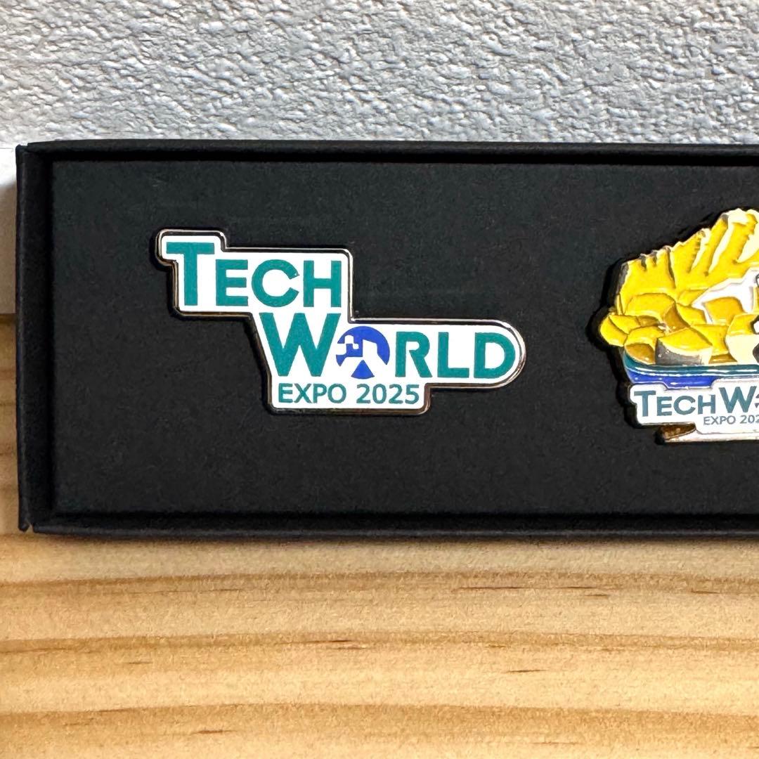 TECH WORLD EXPO 2025 ピンバッジ 3個セットの通販はau PAY マーケット