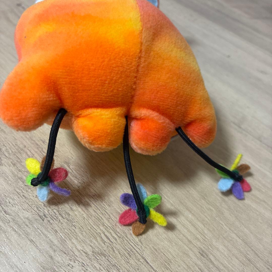 平成　限定　レア　花博キティちゃん　ハローキティ ぬいぐるみ オレンジ サンリオ