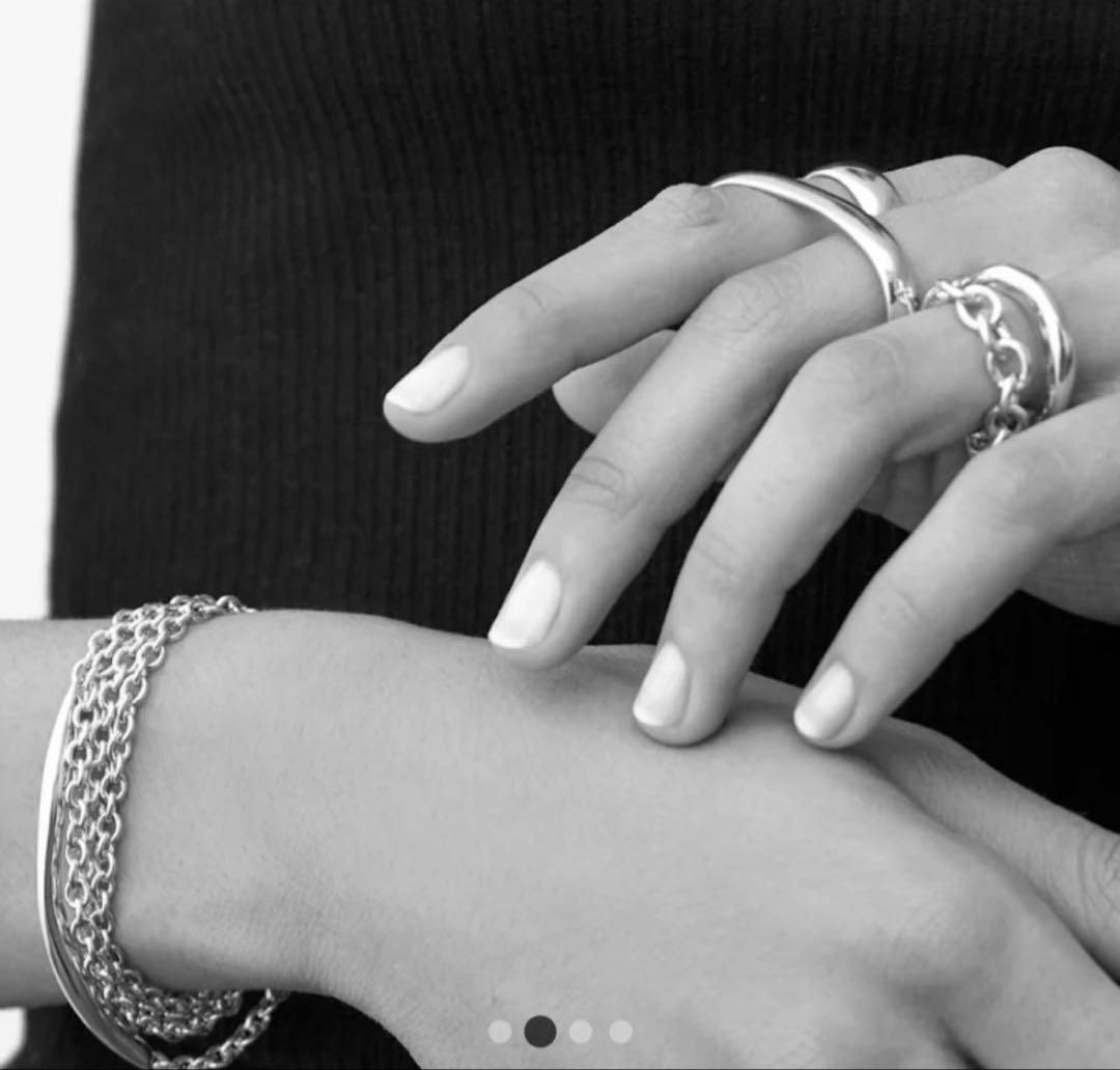 blanciris(ブランイリス)ペタルブランク　シルバーリング