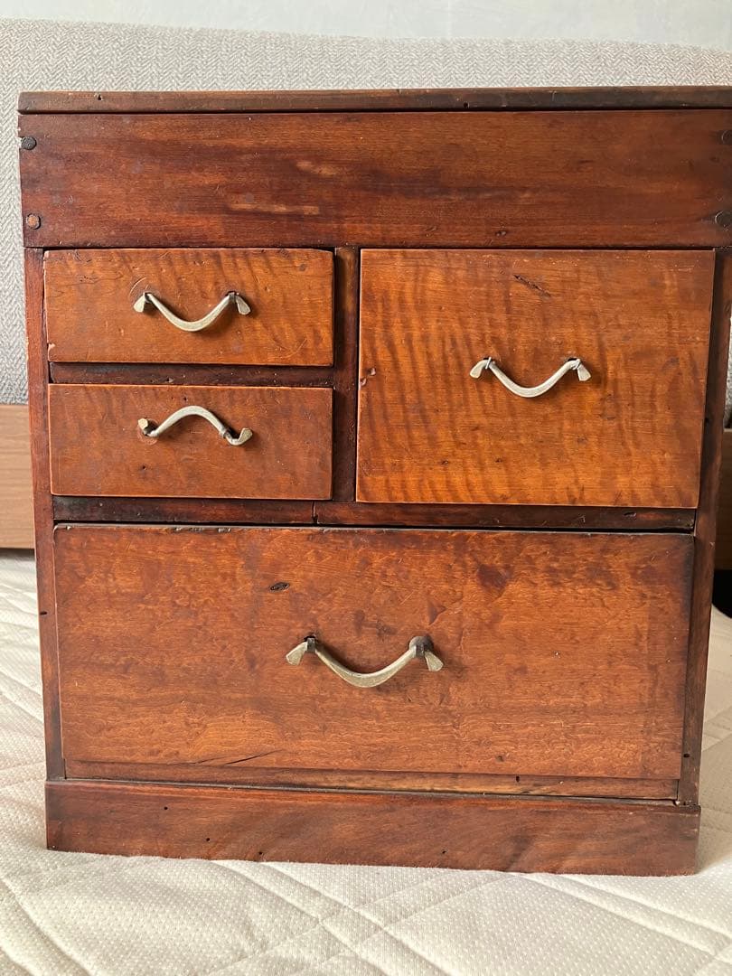 小物収納 木製 天然木 和風チェスト 3段チェスト 和室 書斎 収納 引出