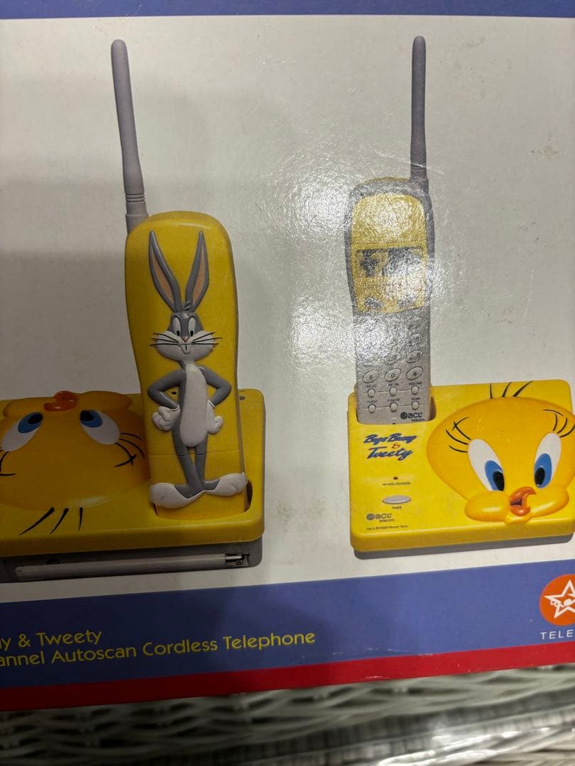 ルーニーチューン トゥイーティー 電話 コードレス