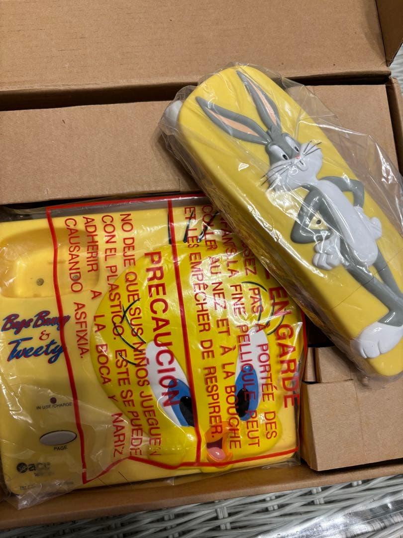 ルーニーチューン トゥイーティー 電話 コードレス