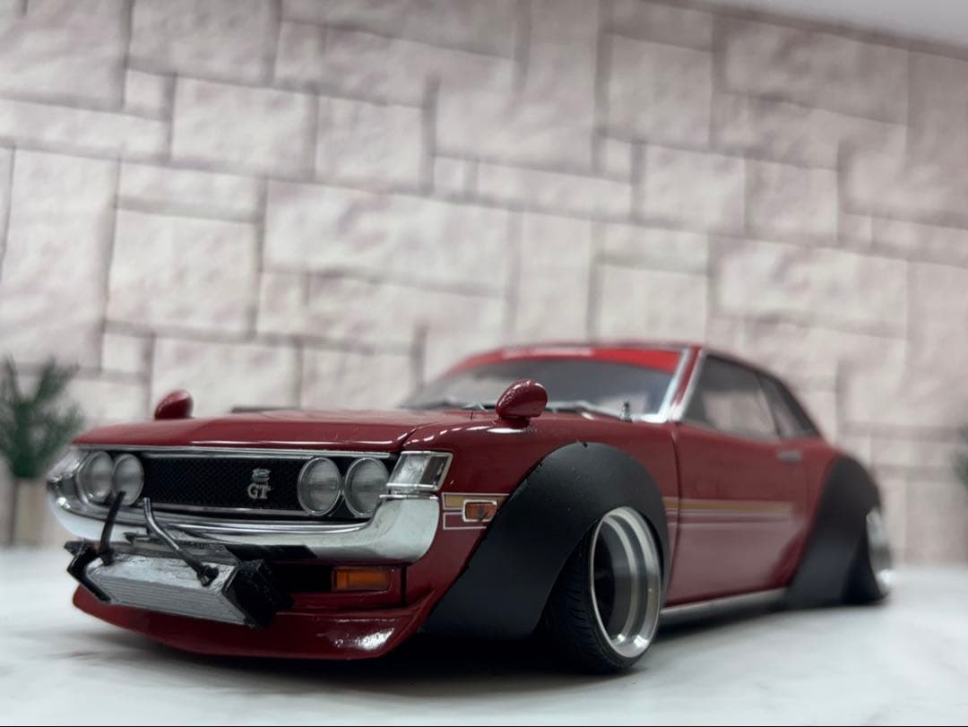 1/18ミニカー　オートアート　ダルマ　セリカ　ワークス　ワタナベ深リムカスタム