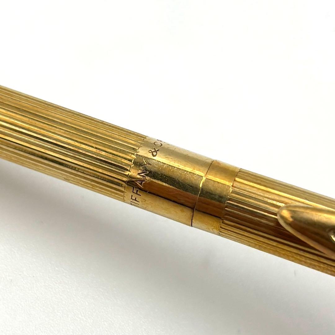 70s Tiffany ティファニー 14kゴールド ボールペン シャーペン