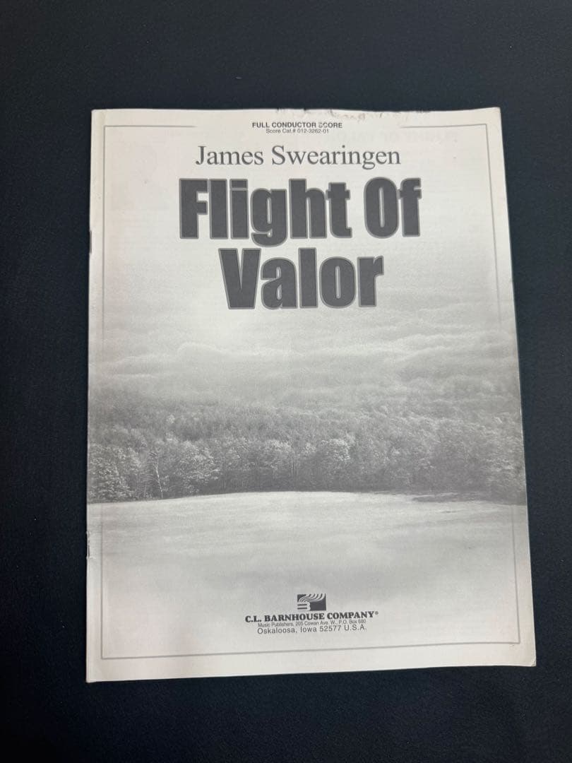 勇敢な飛行ジェイムズ・スウェアリンジェン　Flight of Valor 吹奏楽