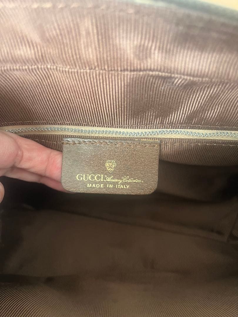 ☆yyy☆ オールド グッチ GG 総柄 レザー ショルダーバッグ