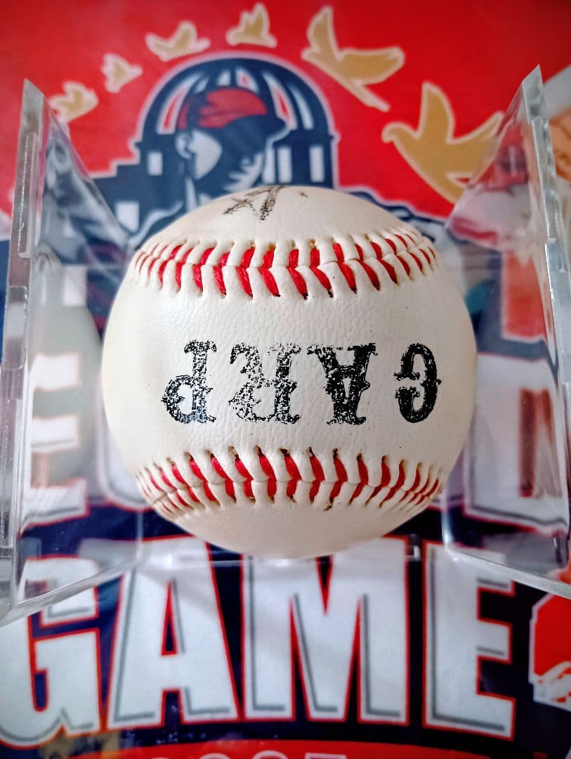 広島東洋カープ 津田恒実選手 直筆サインボール【花文字】 広島東洋