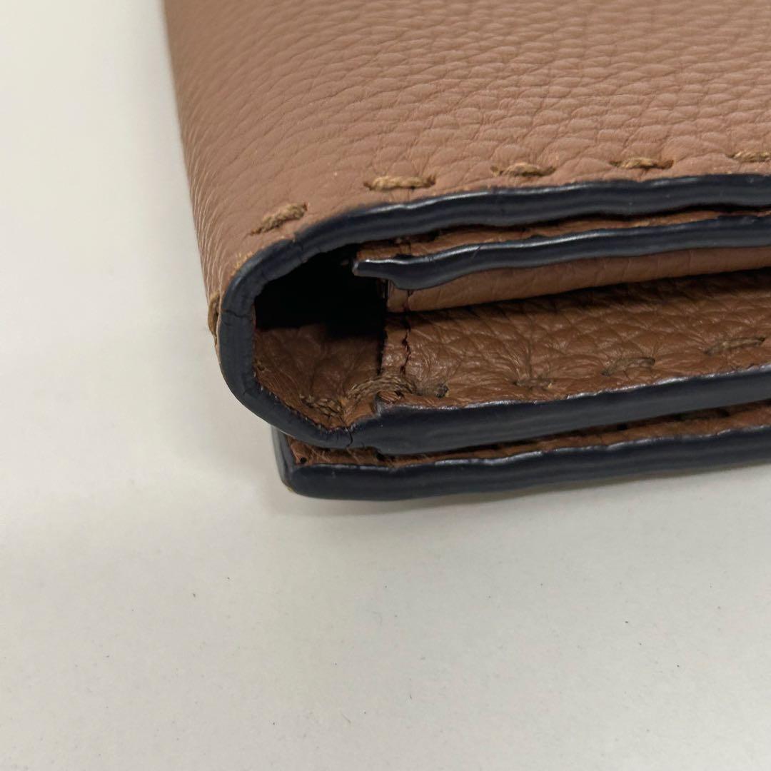 FENDI フェンディ ピーカブー 長財布 レザー ウォレット