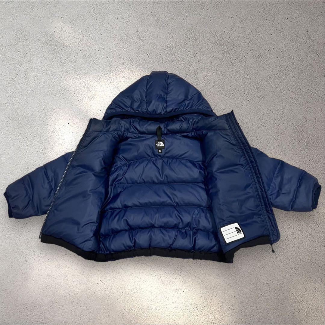 THE NORTH FACE ベビー ダウン　ネイビー　80