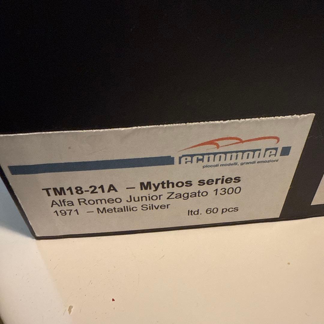 ミニカー Tecnomodel Alfa Romeo Junior Zagato 1300