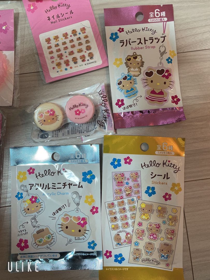 ハローキティ 日焼けキティシリーズ　11点