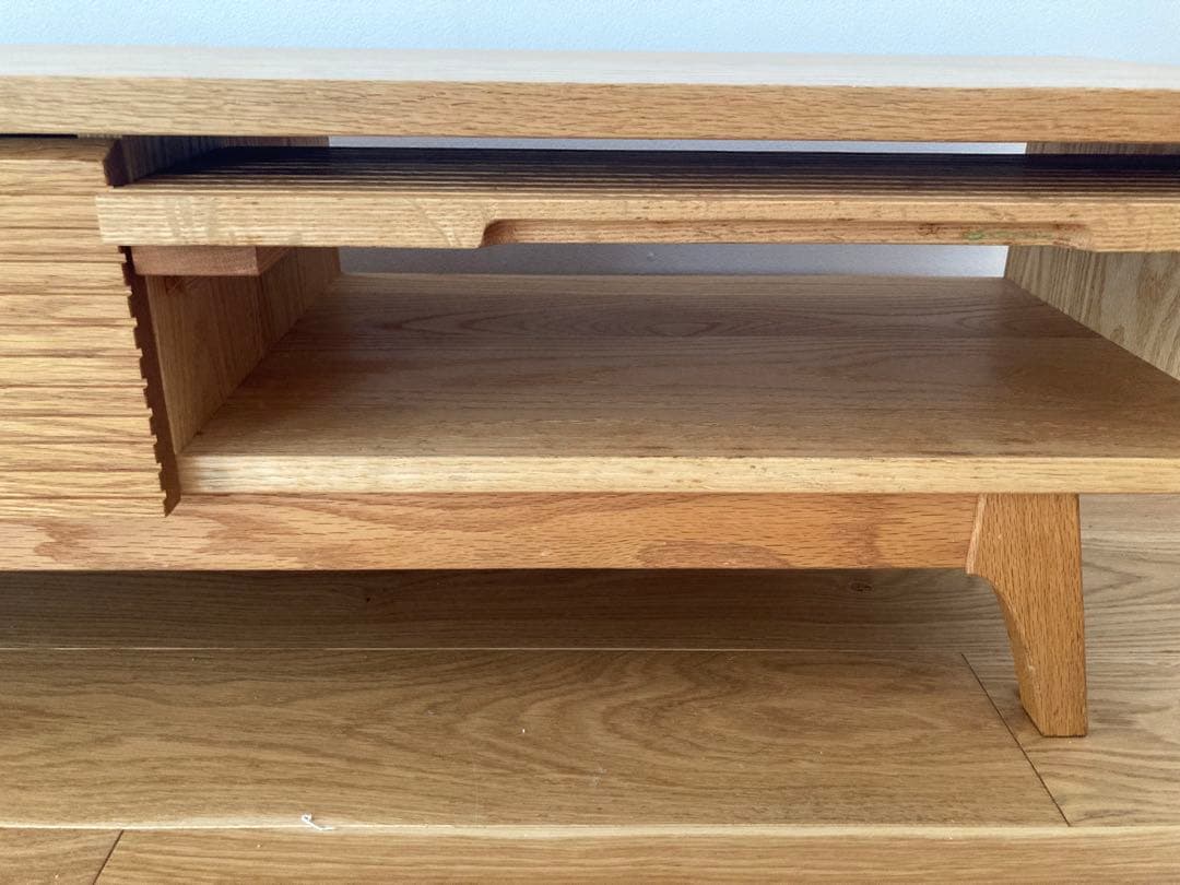 Yuriさん専用】オーク無垢材（オイル仕上げ）テレビボード-割引特売