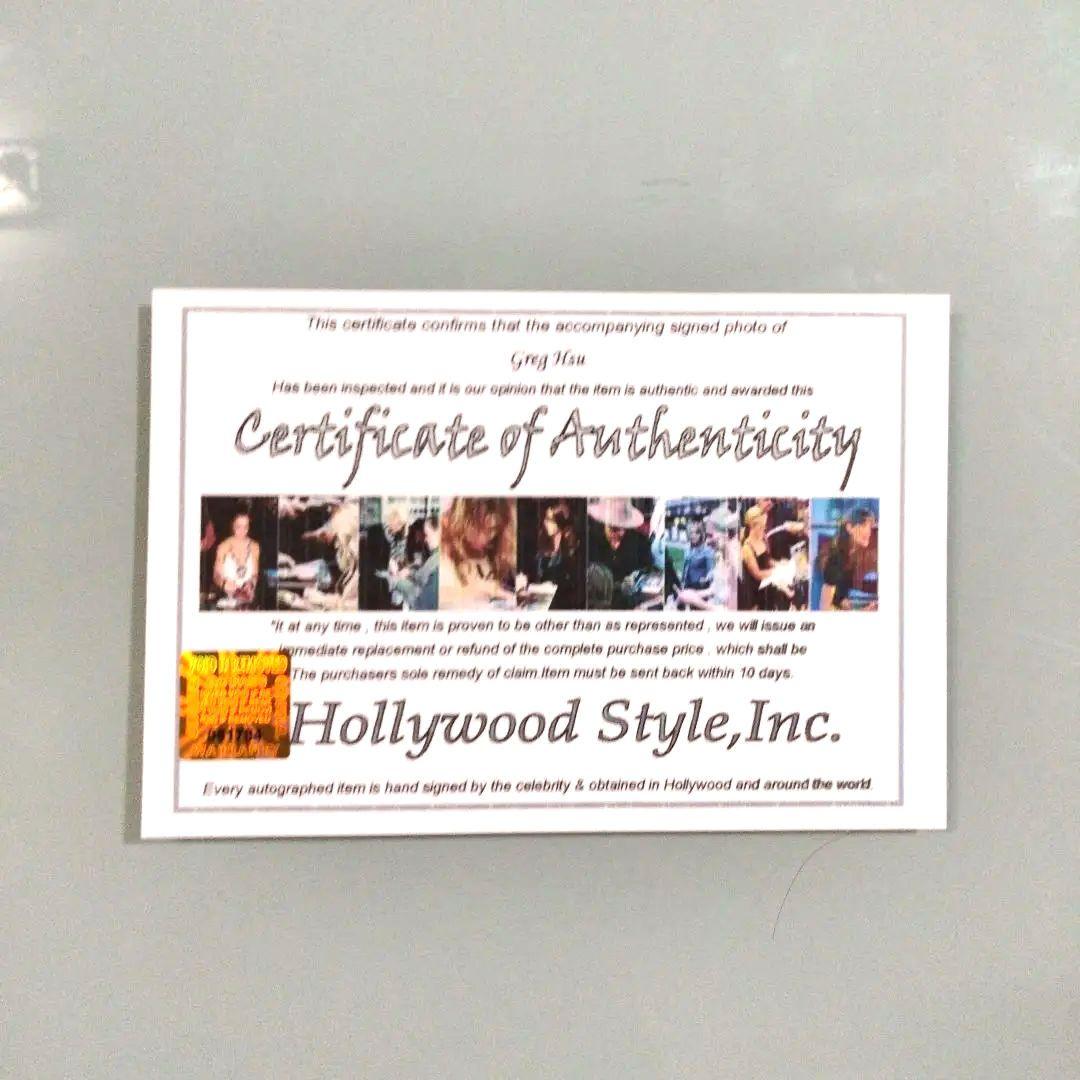 セール中…グレッグ・ハン直筆サイン入り2Lサイズ写真