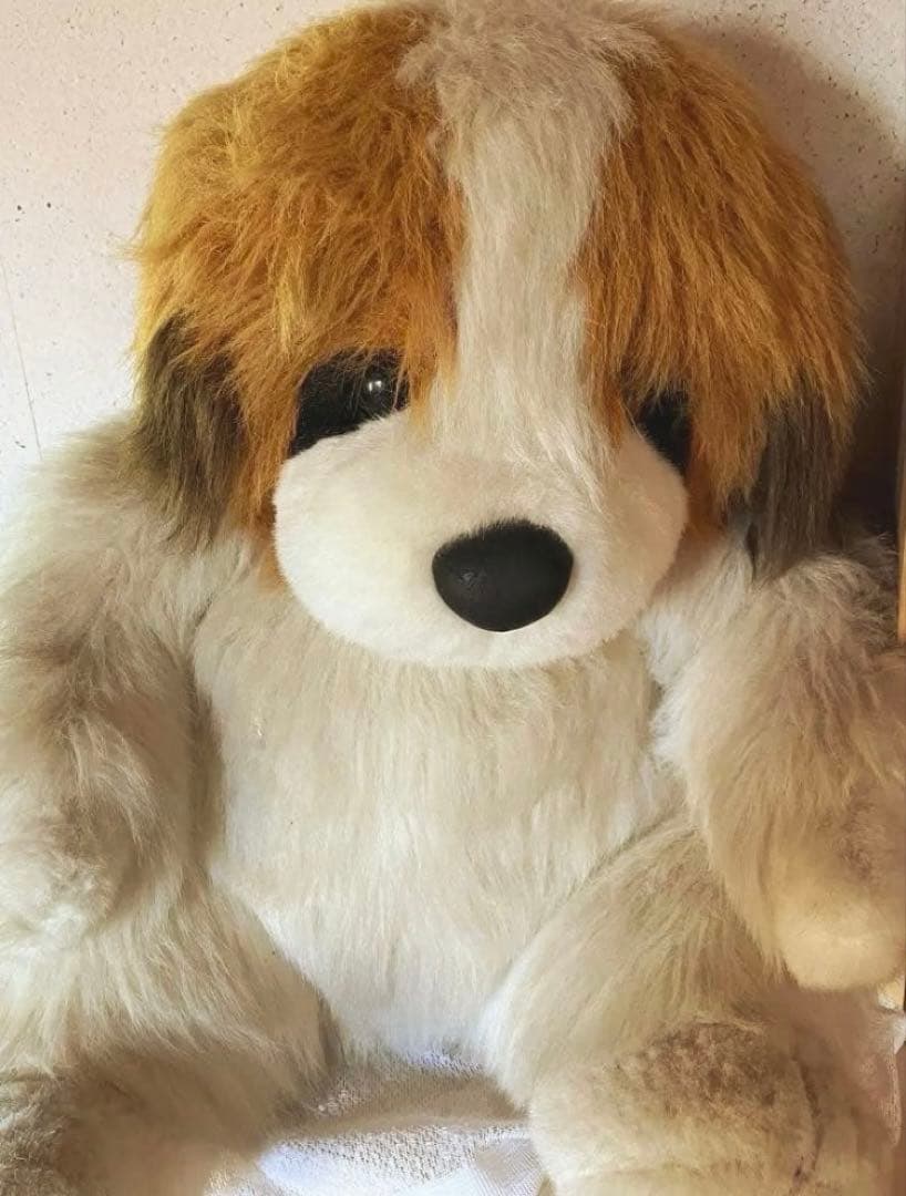 特大セント・バーナードぬいぐるみ 60センチ　レトロ