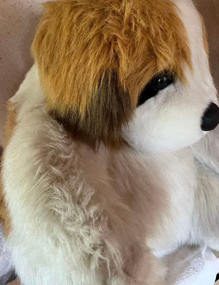 特大セント・バーナードぬいぐるみ 60センチ　レトロ