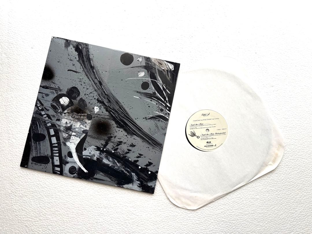 貴重★渡辺アルト直ペイントアートワークレコード 藤原ヒロシ undercover