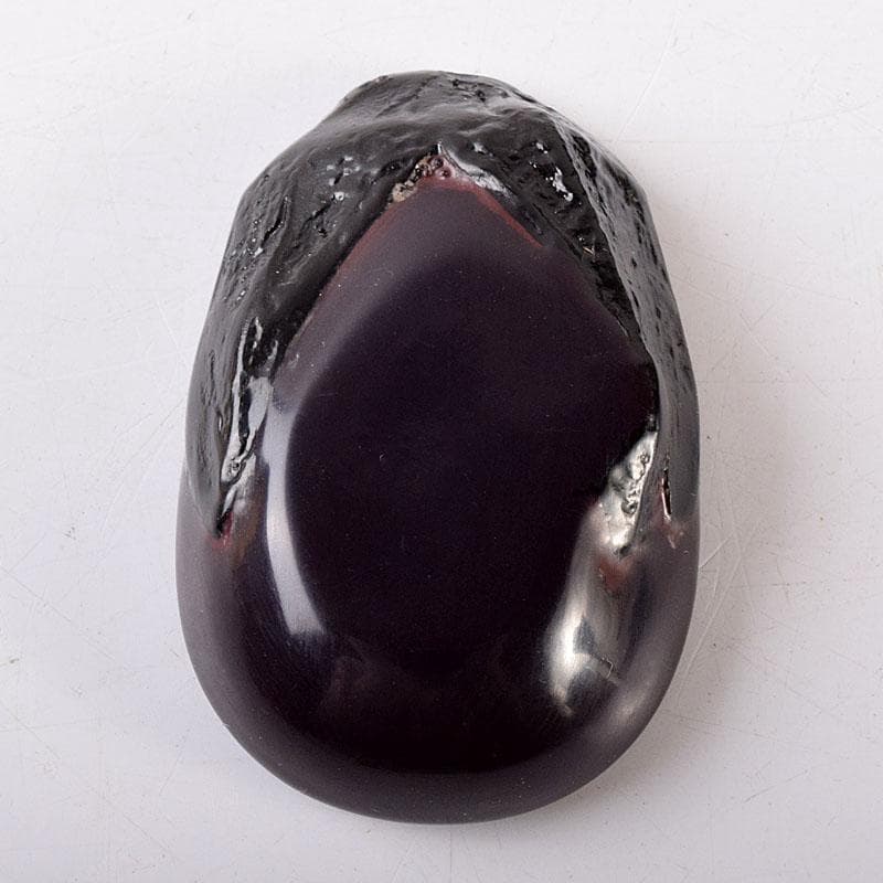 茶道具　岩倉隆斎作　内金　茄子　香合　共箱　V　8057