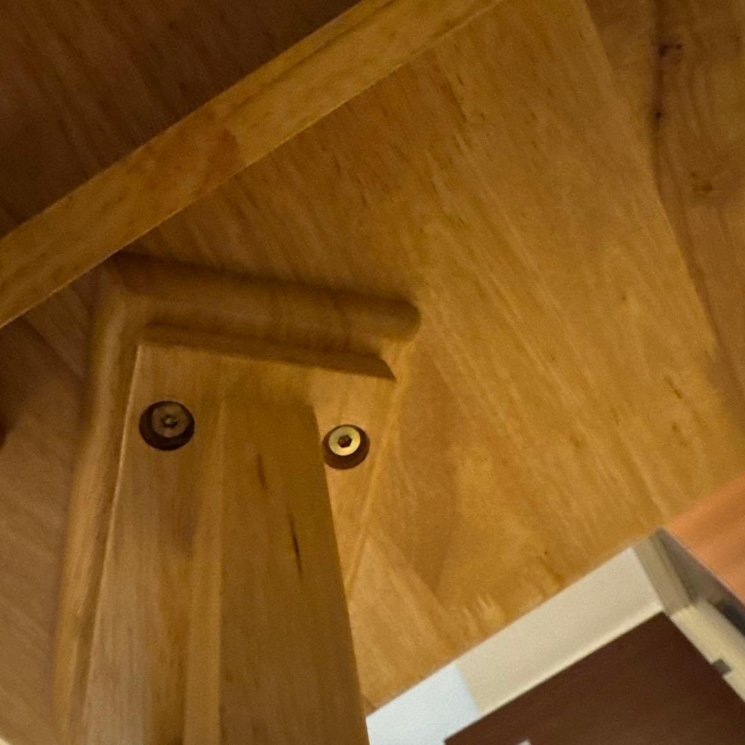 木製ダイニングテーブル、チェア4脚セット