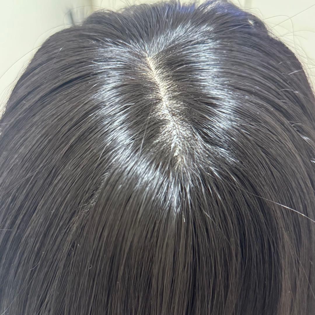 アクアドール 人毛ミックスウィッグ ショートボブ 美容師カット済み